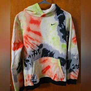 Nike Multicolor Tie-Dye Hoodie Boy's XL